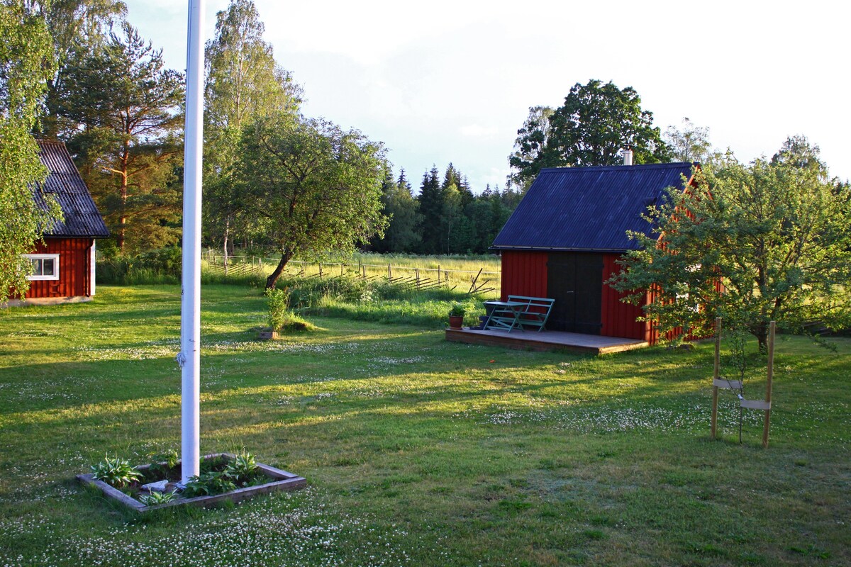 Björkholmen - Småland family house near lake Åsnen