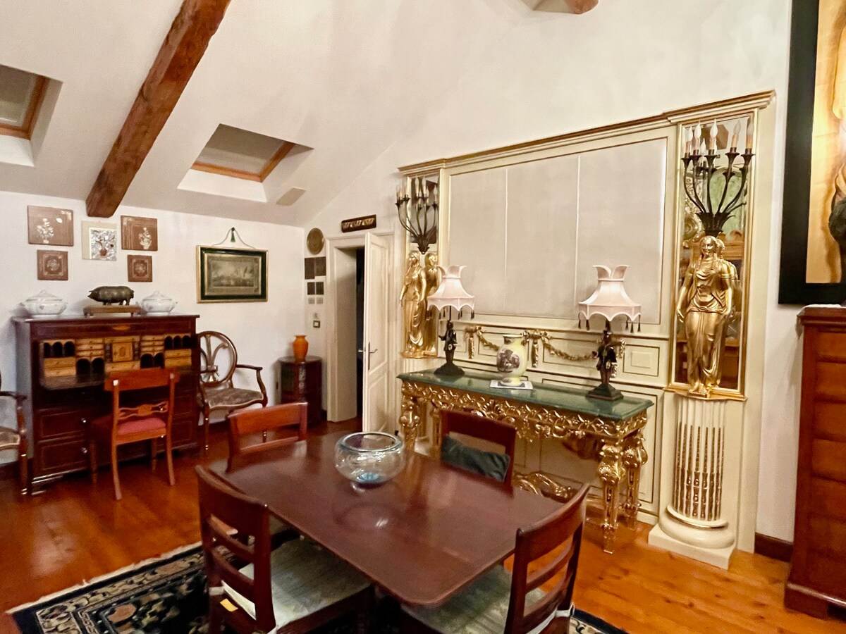 历史悠久的17世纪房屋的完整公寓。