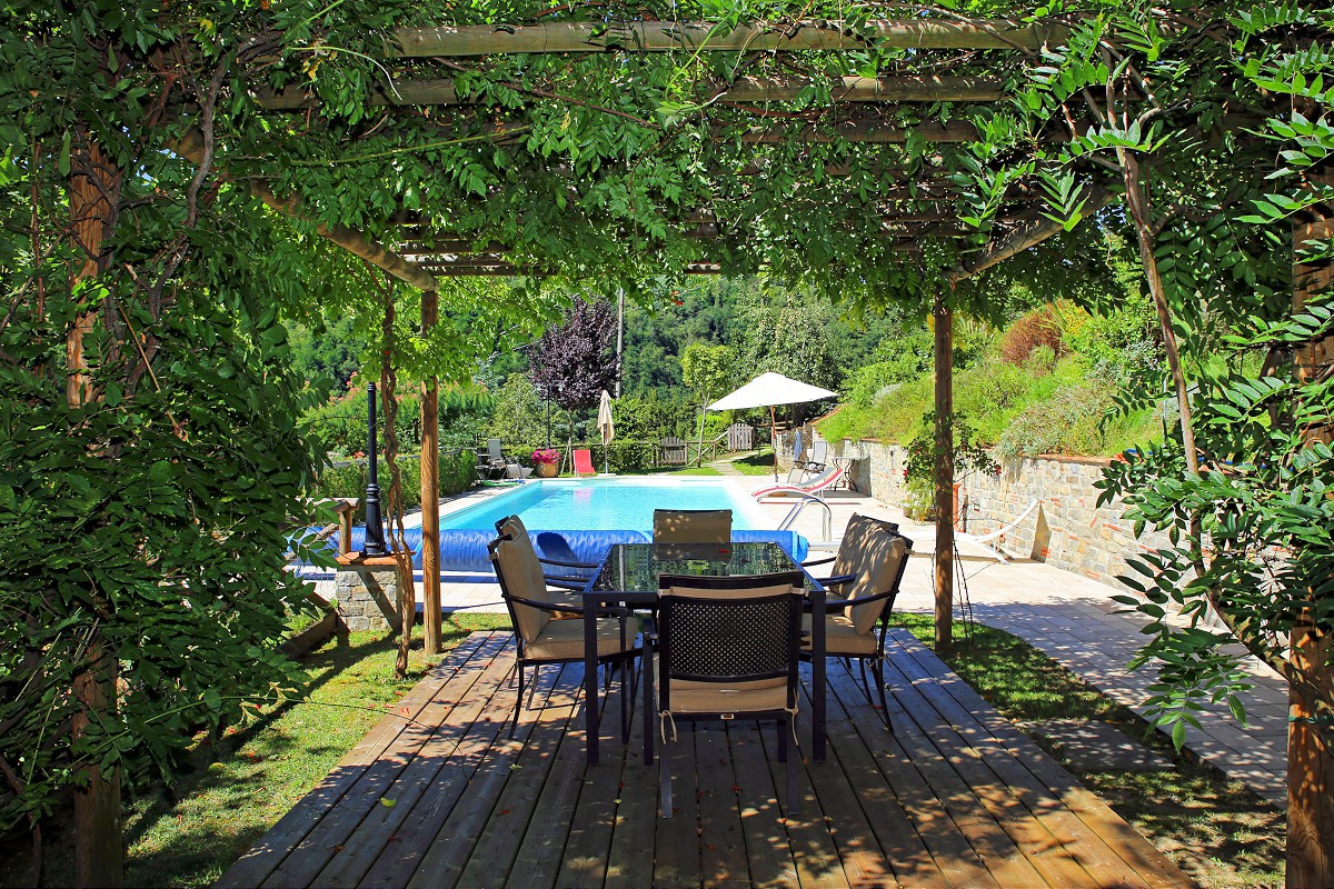 Large pool (15m x 5m) and panoramic position