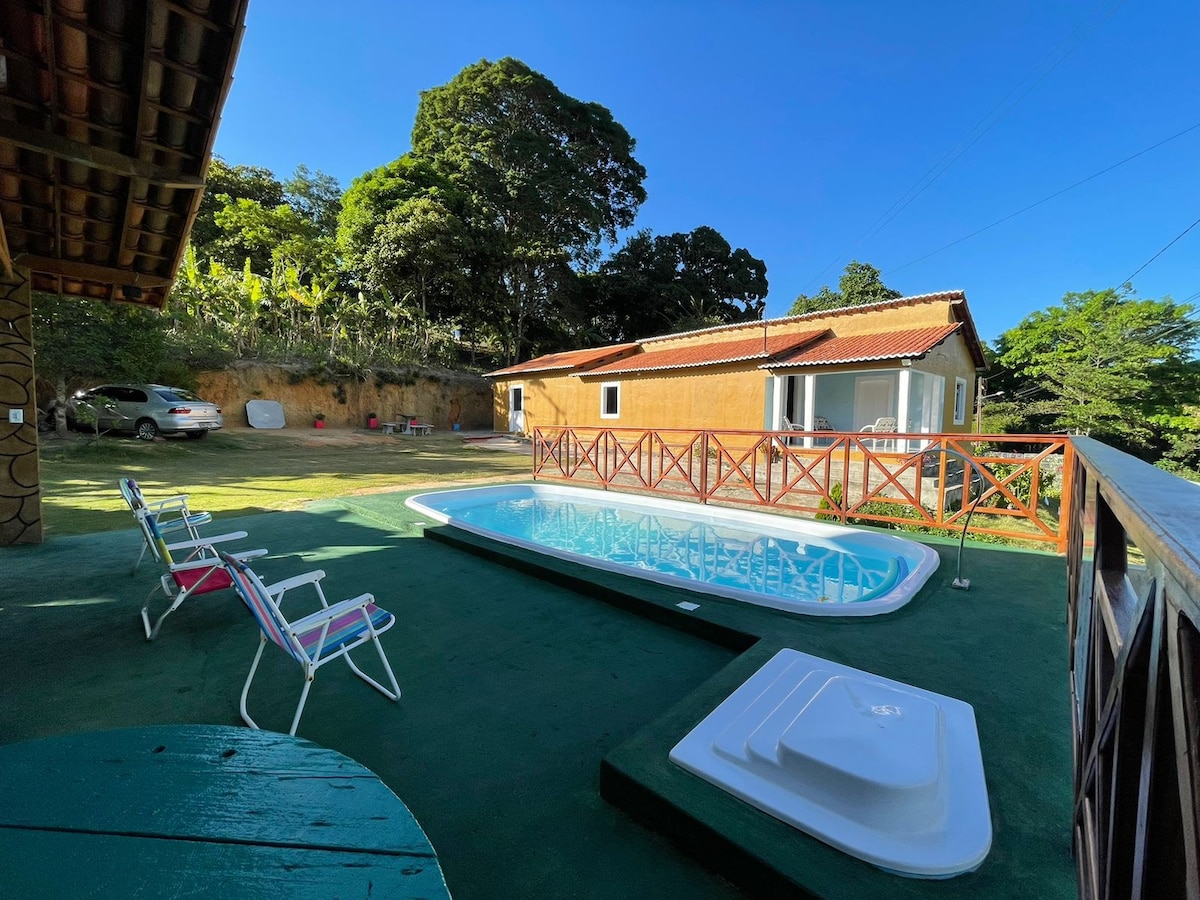 Casa em Mulungu com piscina  próx. a Guaramiranga.