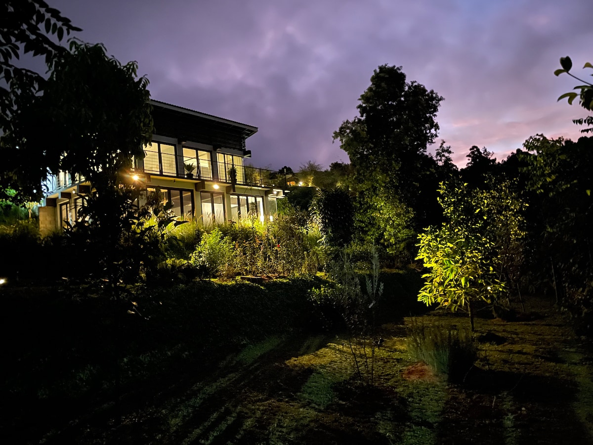 Eco-home on the mountain