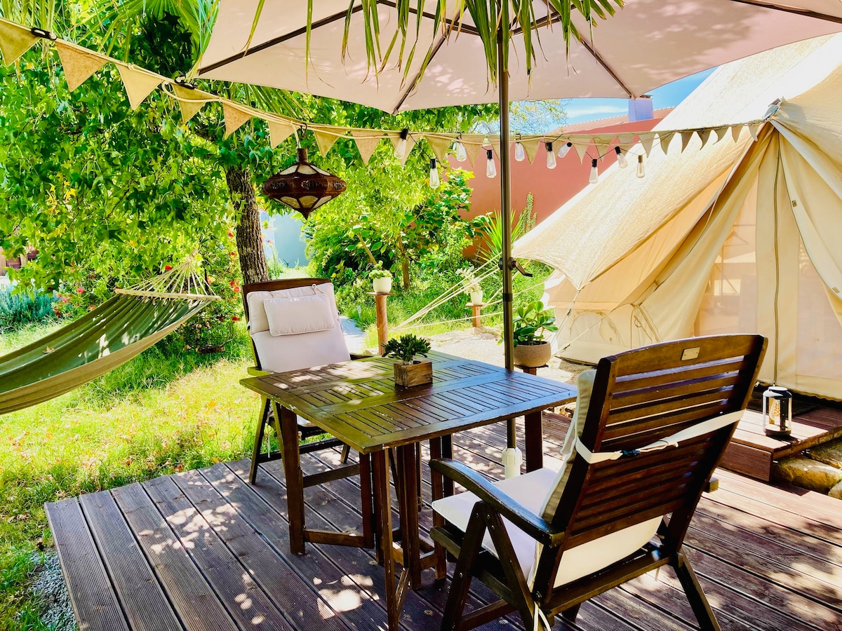 Bell Tent Glamping B&B-SPA