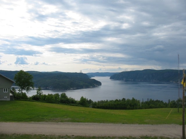 Chalet de l'anse avec vue sur le Fjord - Anse