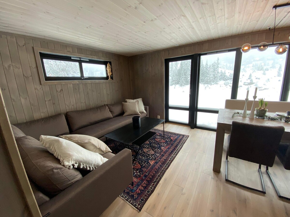 高标准的舒适小屋-滑雪出入