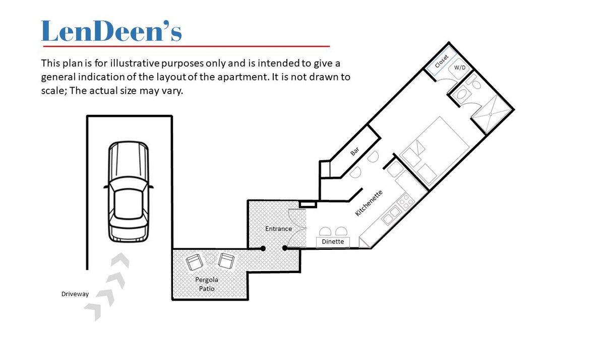 LenDeen's  1BD/1BTH Apt with AC and Oceanviews