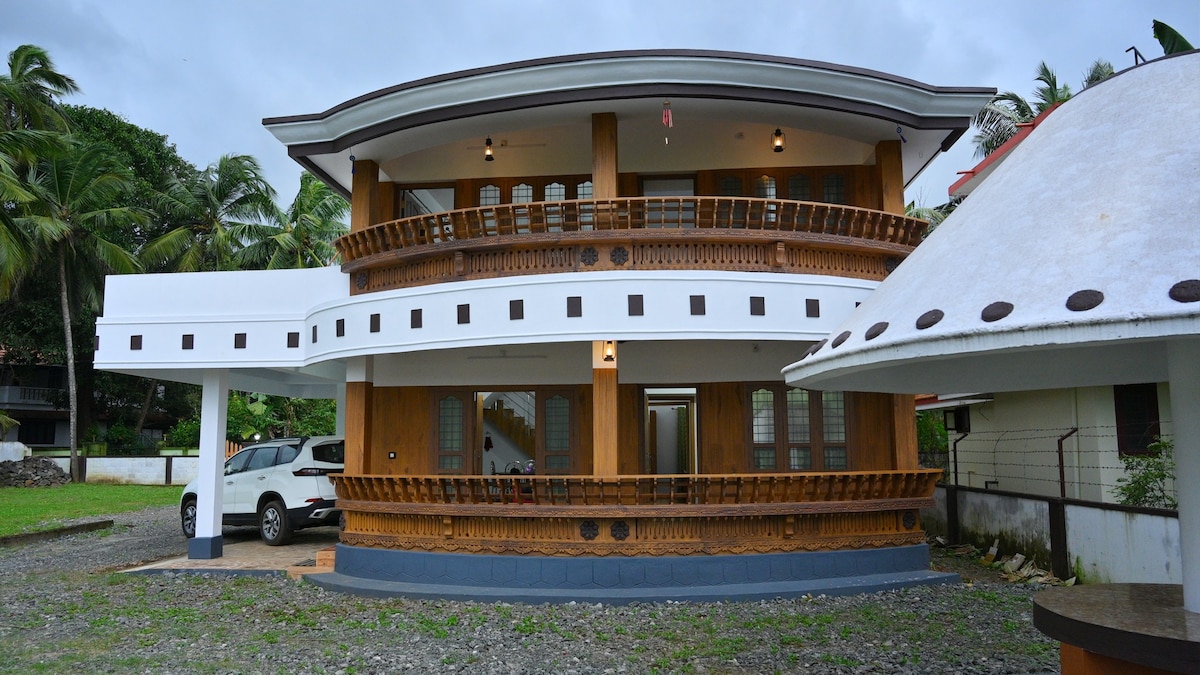 Riverview villa with 3 bedroom #Nilayoram