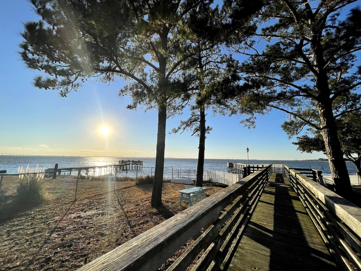 SERENE Sound Retreat OBX/Sandy Beach/允许携带狗狗入住