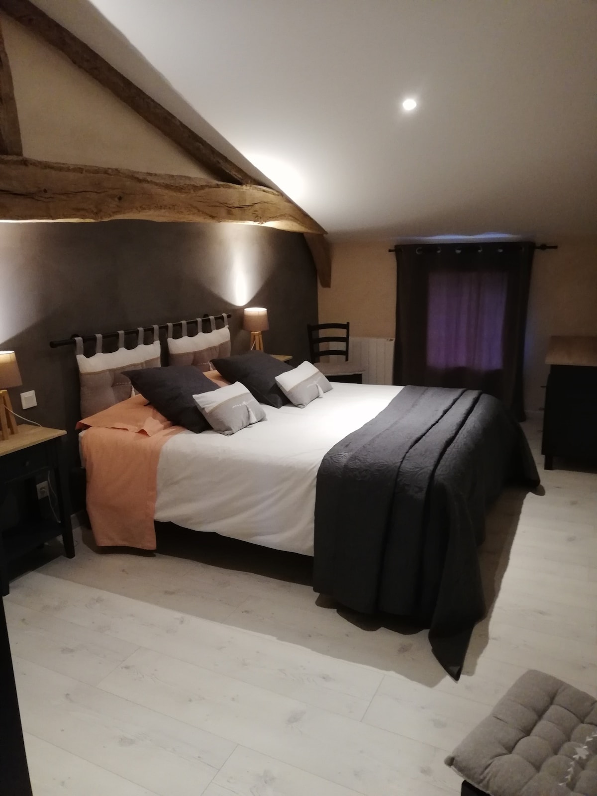 Chambre double à la ferme