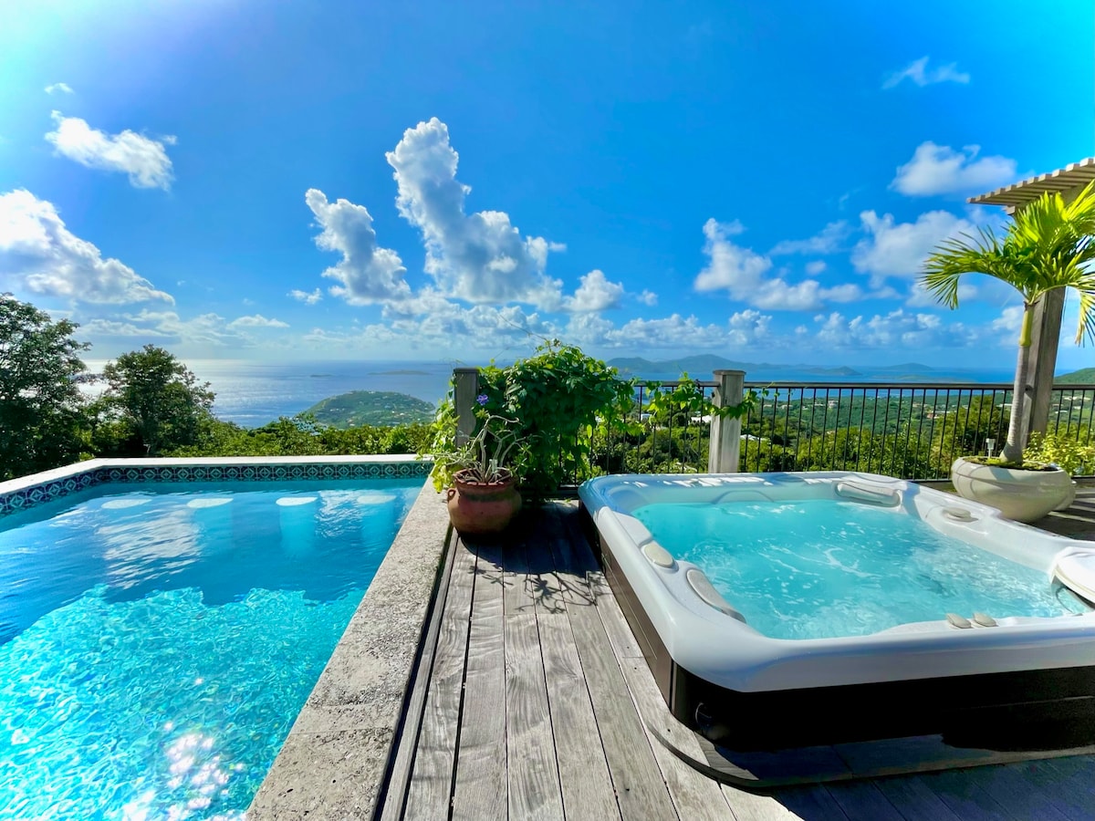 Sunset Lover's Dream Home with Pool and Hot Tub