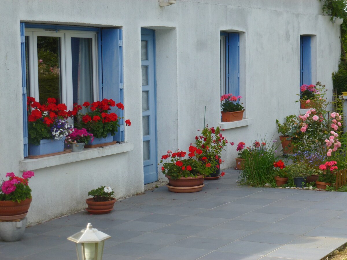 Maison de campagne de plain-pied le clos des ânes