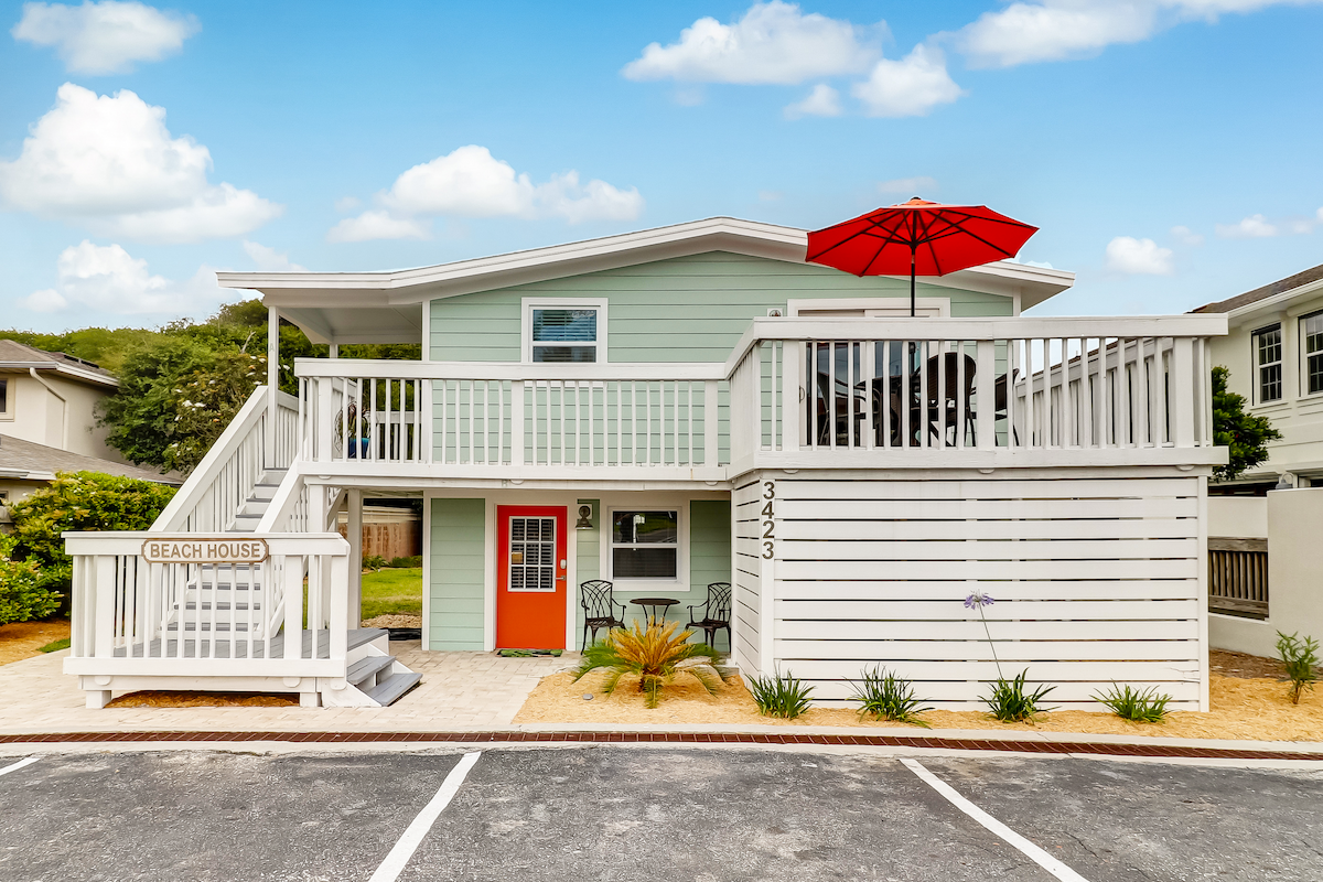 Tropical Beach Bungalow Up | Deck | Grill | Yard