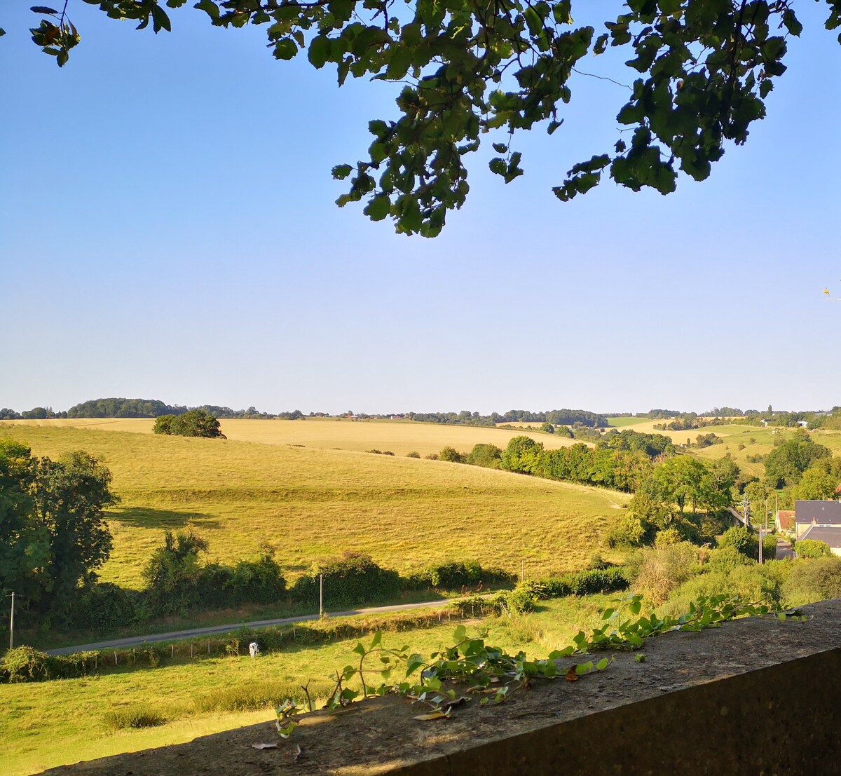 Au cœur de Mortagne, un balcon sur le Perche