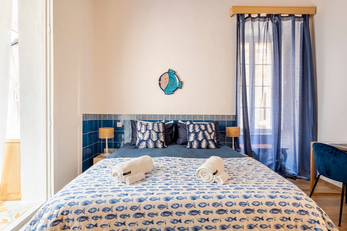 Birgu Blue Colonial Suite 16世纪联排别墅