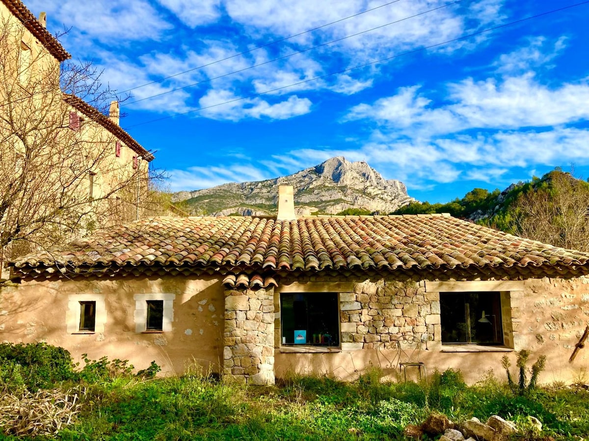 位于艾克斯的房源，位于圣维克多瓦（ Sainte Victoire ）脚下