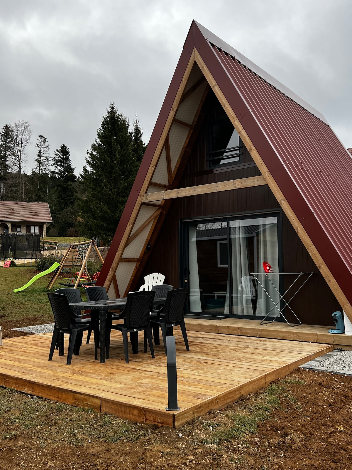 Maison Tipi avec Piscine/ Kota Grill en supplément