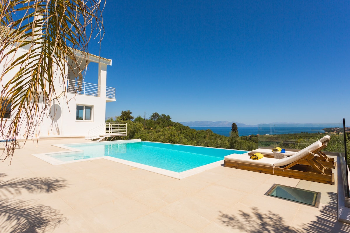 Entire villa Koroni- Villa Merkouri Panoramic view