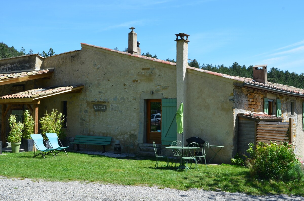 Joli gîte au Calme
Gîte Chante Le Vent classé 3*