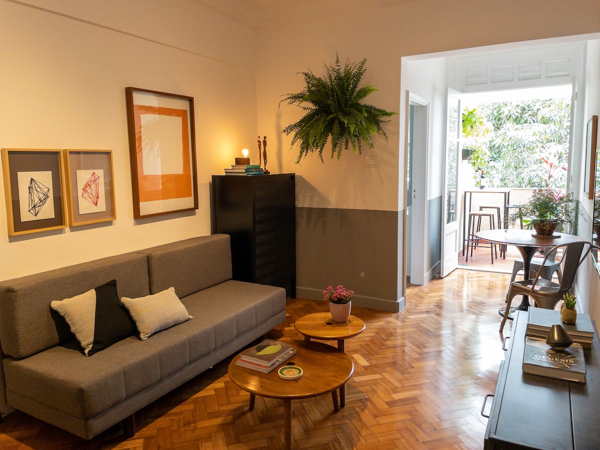 Apartamento con balcón en Ipanema