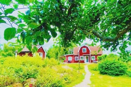 位于斯德哥尔摩附近村庄的天堂之家