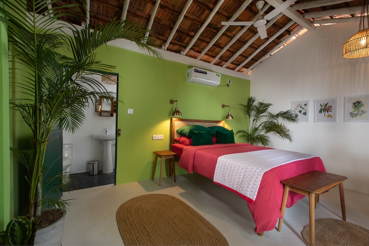Spacious Goan-style sea-facing Room