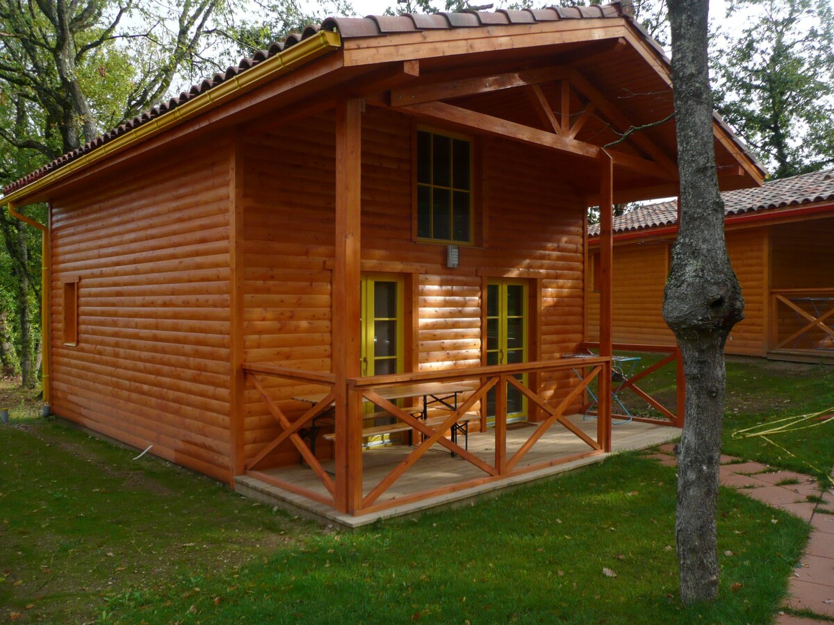 Les gîtes des Palombes - Chalet 6 p. avec piscine