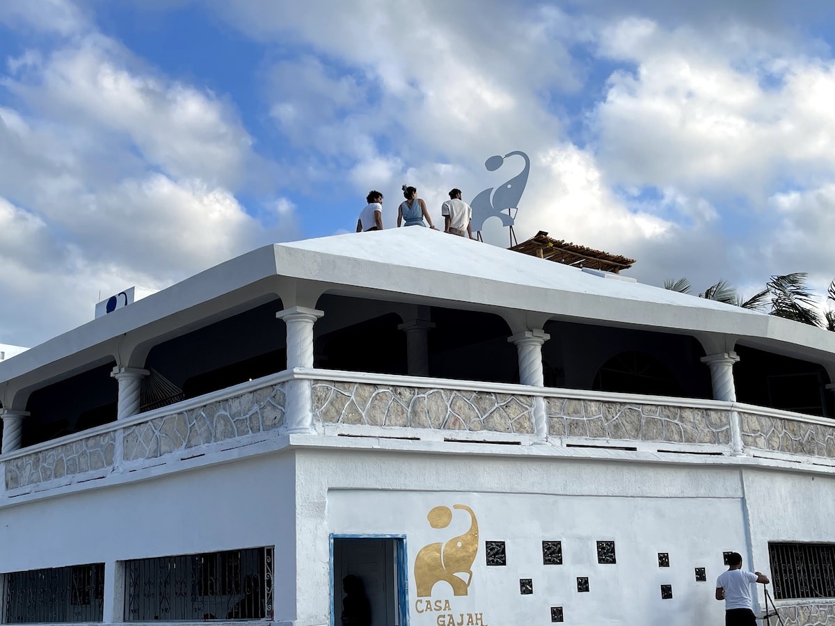 Casa Gajah Cuarto a 80 m dal mar, 2 pax