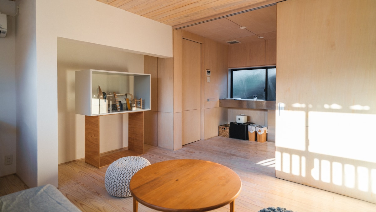 欢迎家庭共用一张免费床位|整套房子|带厨房和卧室的客厅| Sotashita-machi, Takeda-shi, Oita Prefecture |步行即可抵达温泉