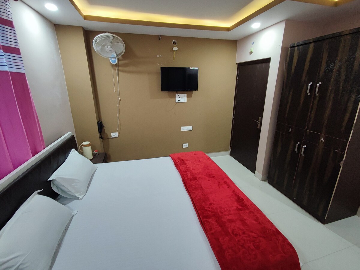 Double Room @Hotel Kanha Shyam Madhubani