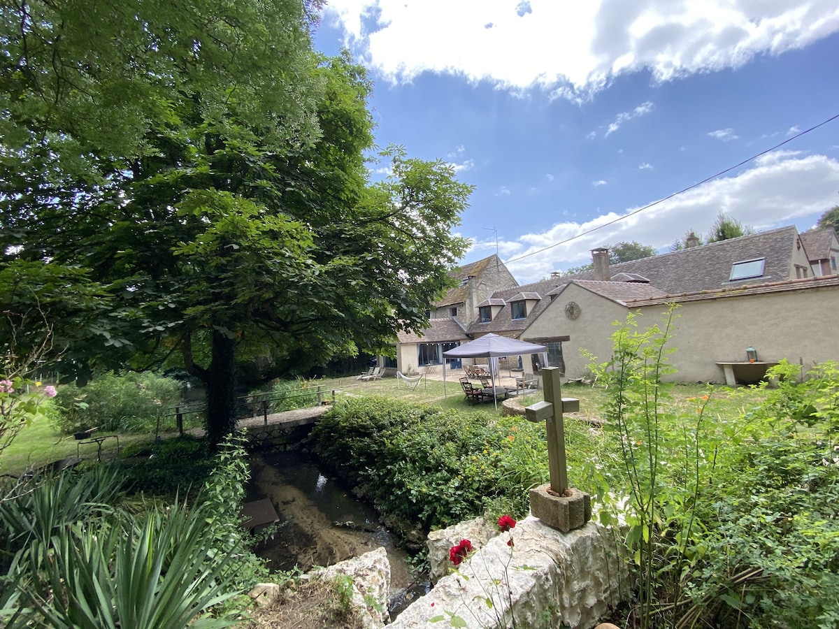 Charming sheepfold 45 mn from Paris - 18 people