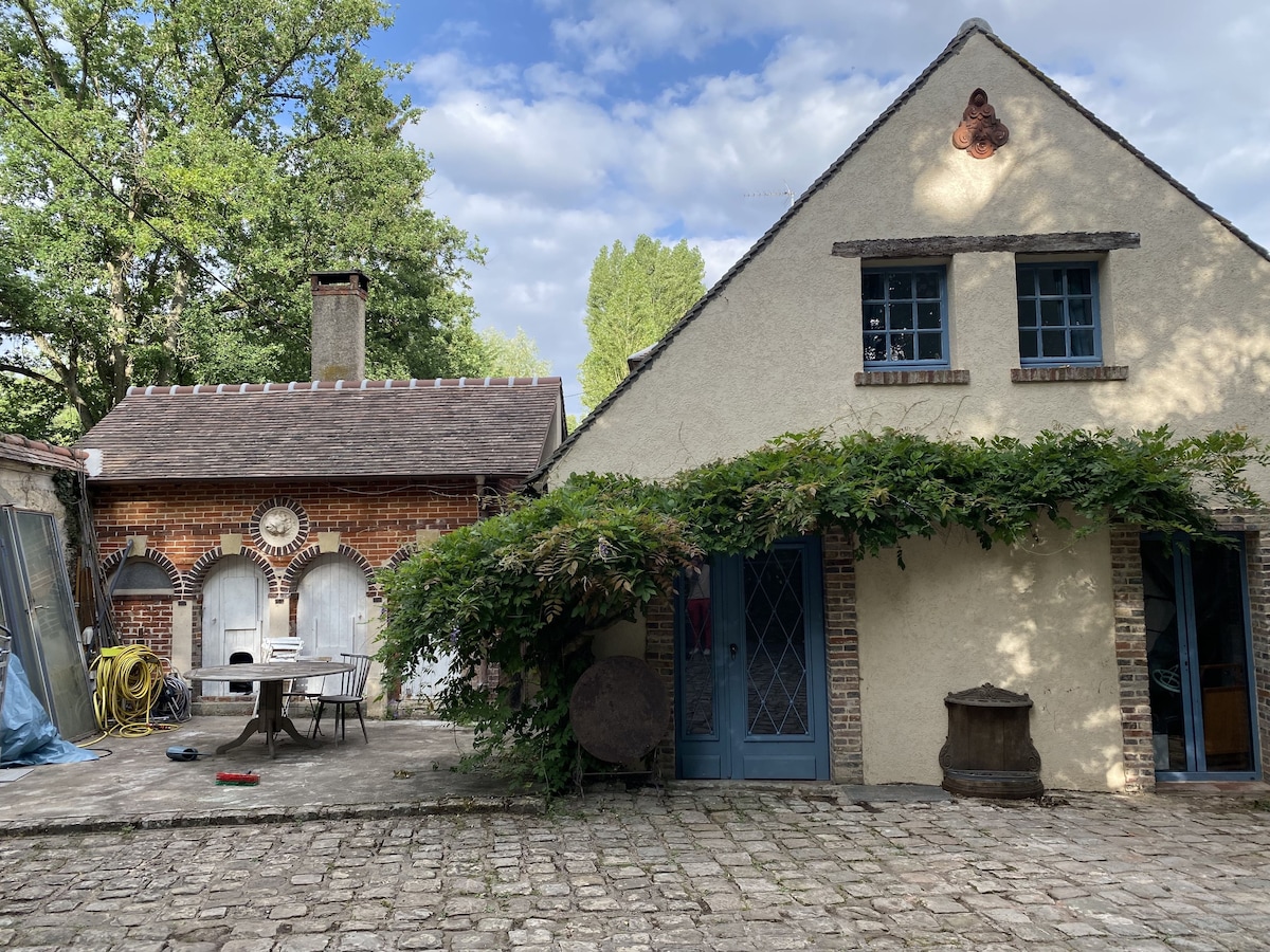 Charming sheepfold 45 mn from Paris - 18 people