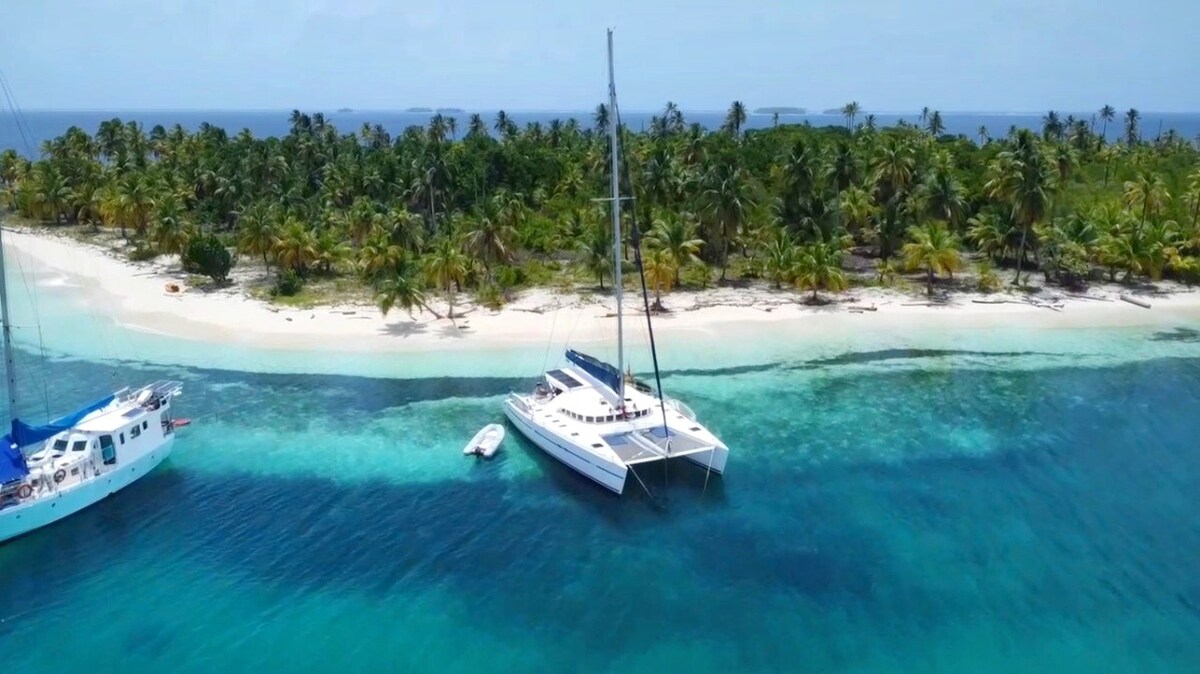 catamaran trip, San Blas islands, caribic, Panama