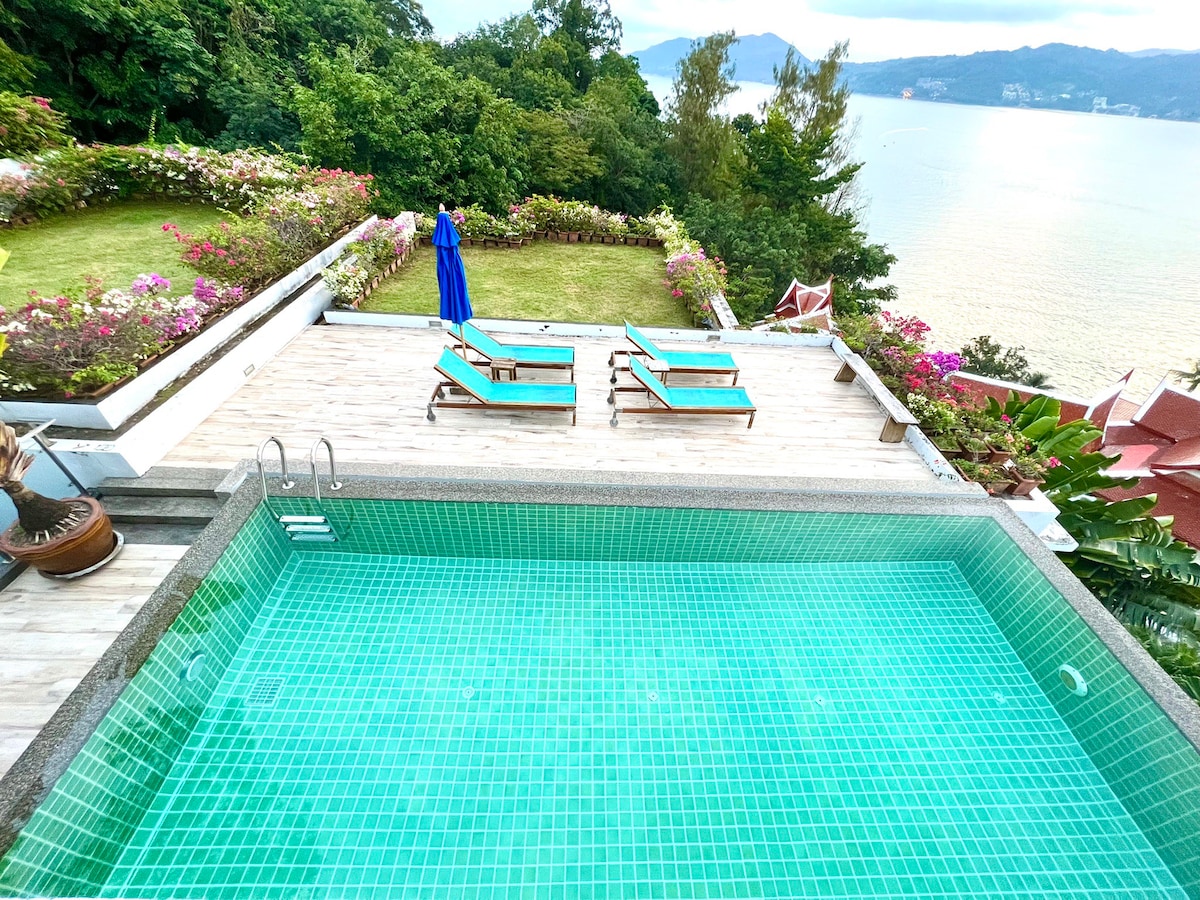 Red Romantic Seaview Villa Phuket