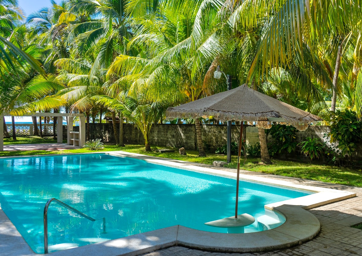 6卧室， 23间客用海滨，带泳池Playa Costa Azul