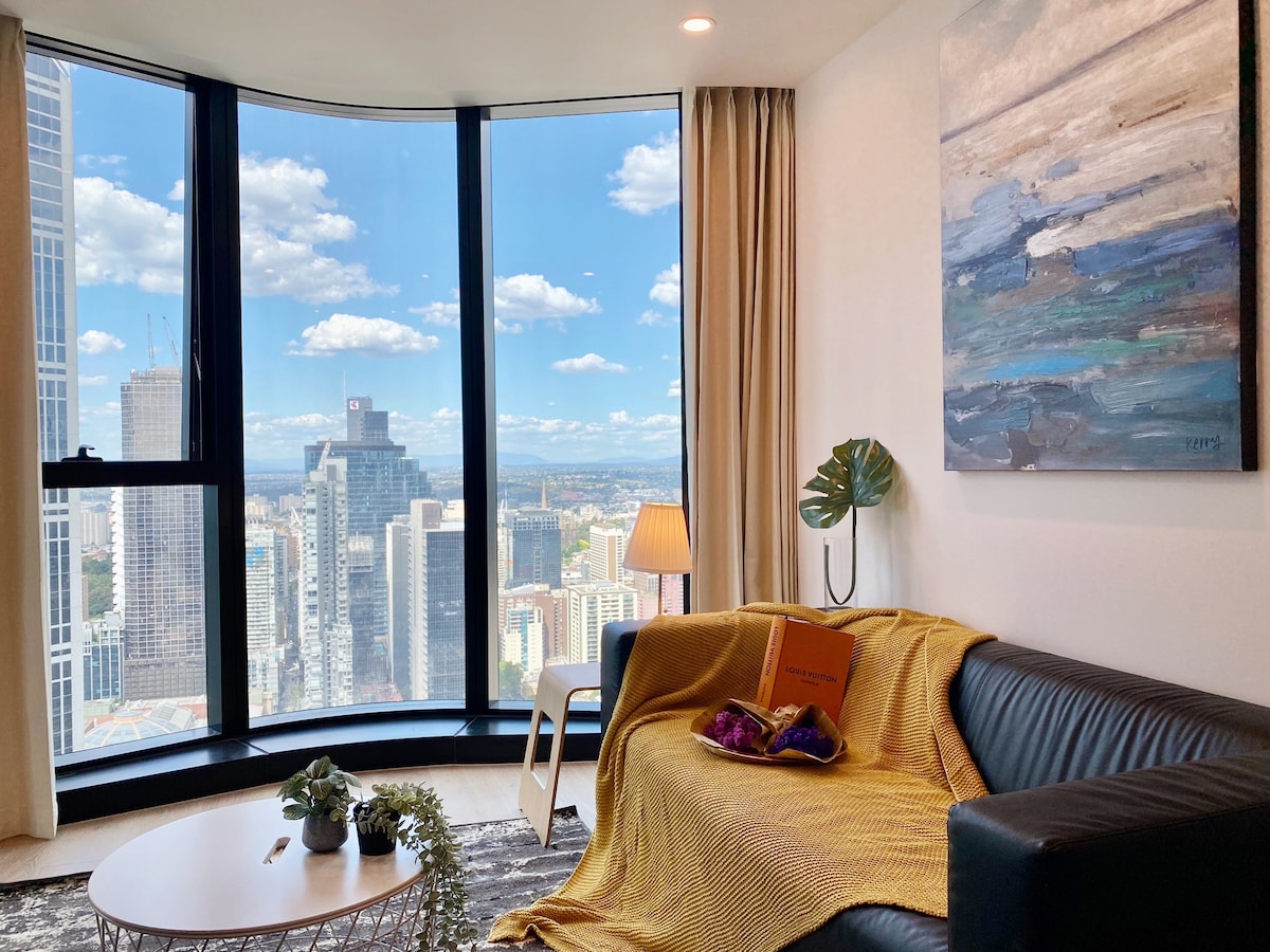 Heart CBD City View 2Bed 2Bath Close to Everything