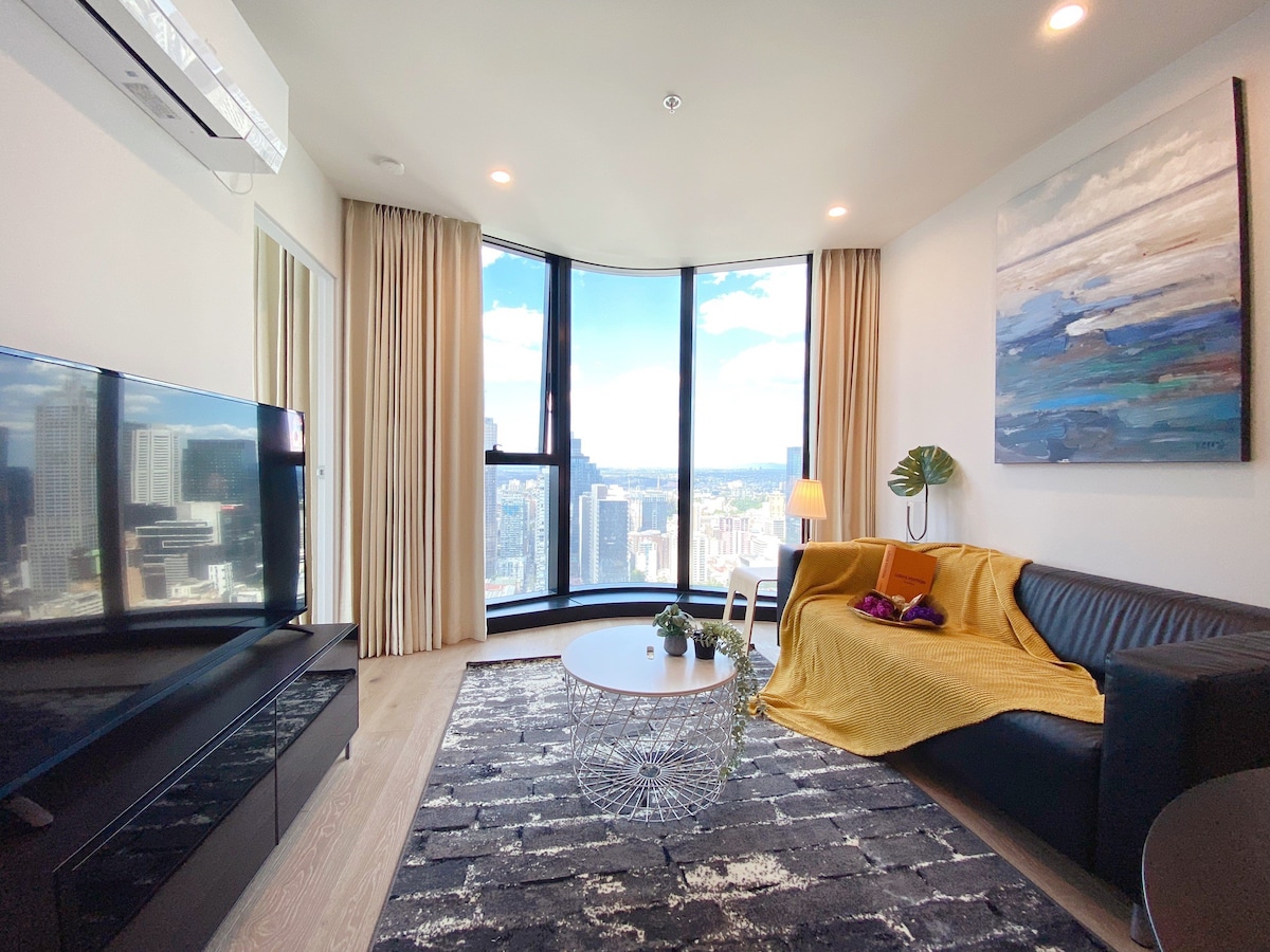 Heart CBD City View 2Bed 2Bath Close to Everything