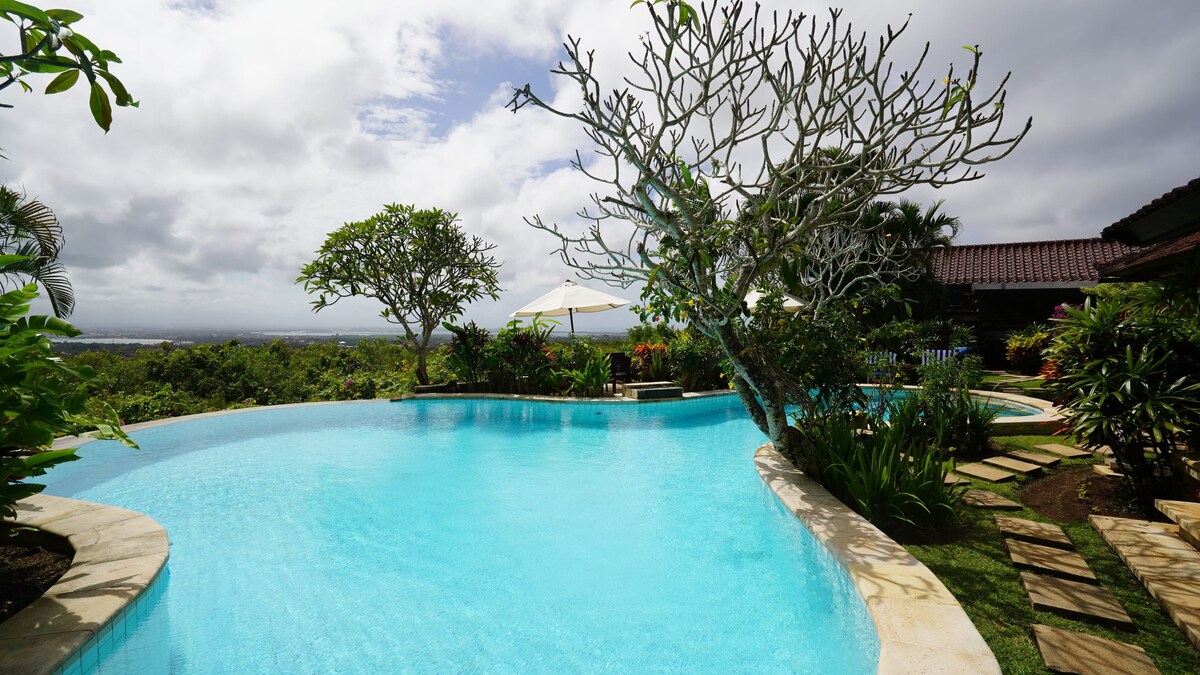 Villa Damai -全景和巴厘岛风格- 4卧泳池