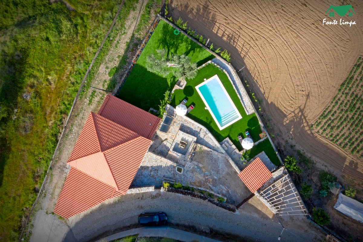 Casa da Fonte Limpa-Country HouseTua River Valley