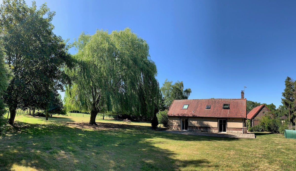 Le cottage aux volets bleus