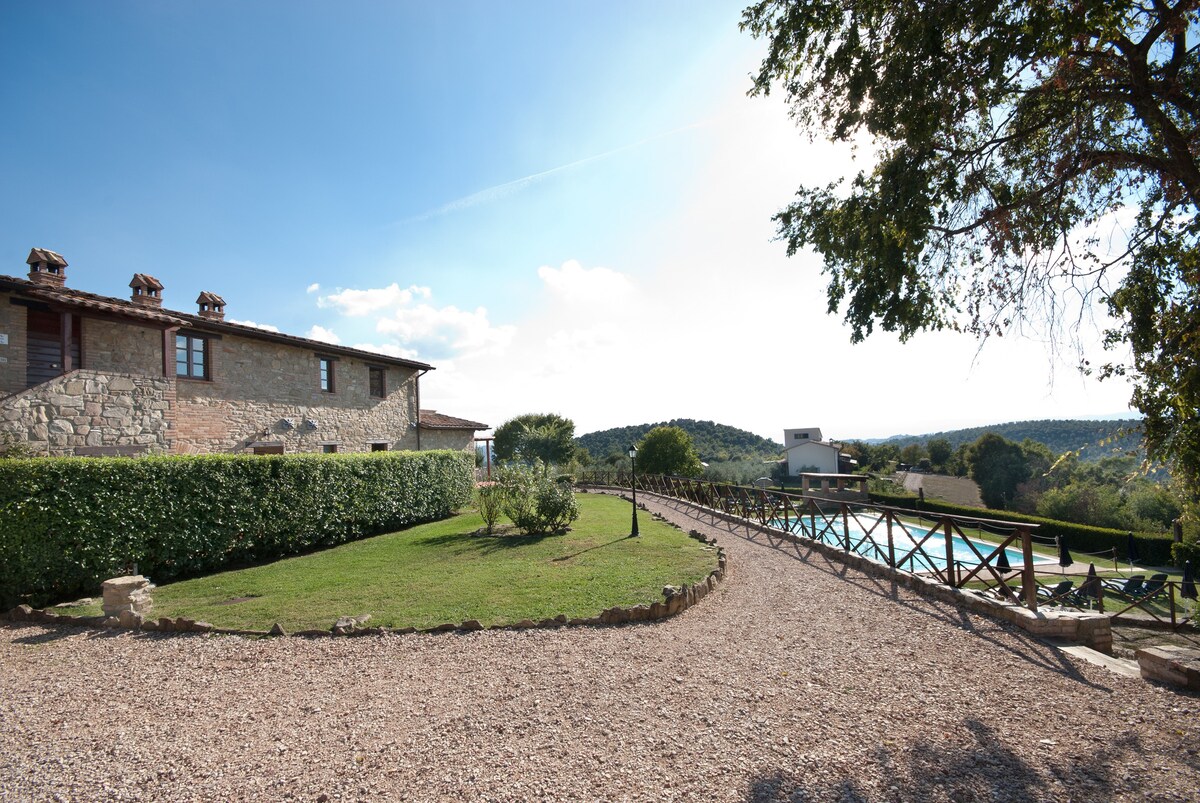 Rural Umbria | Childfriendly farm with restaurant