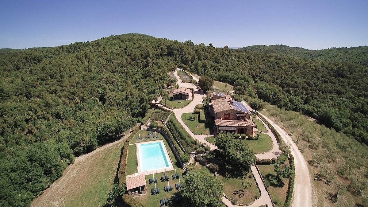 Rural Umbria | Childfriendly farm with restaurant