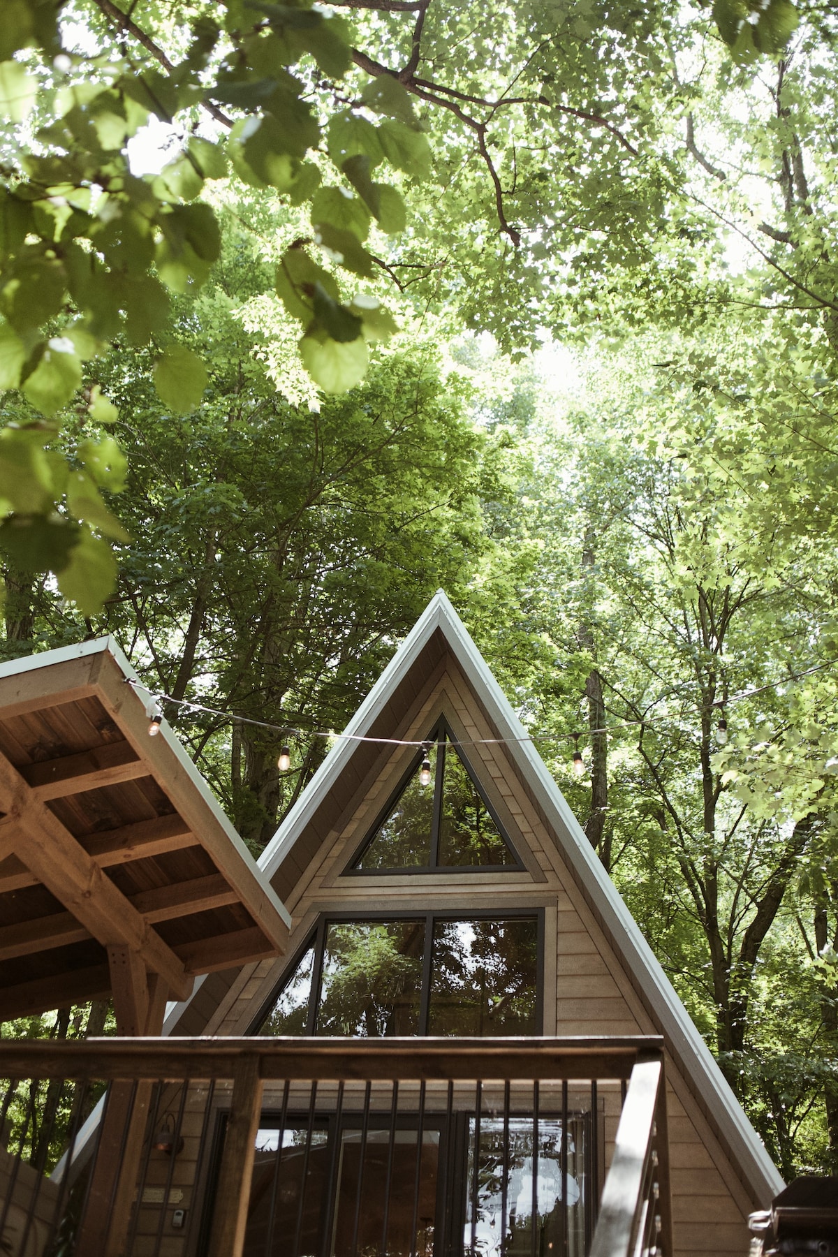The A-frame at Creekside Dwellings [热水浴]