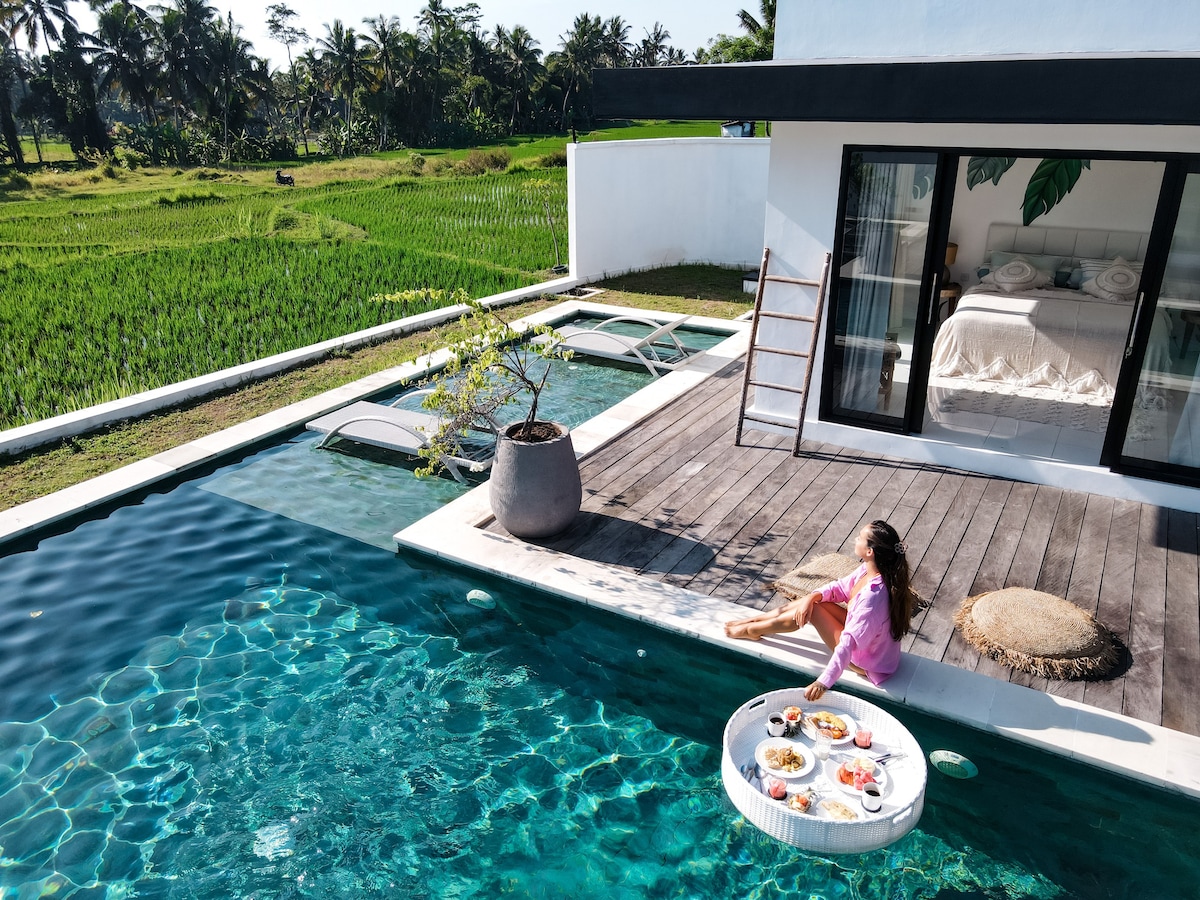 Amazing! 3 Bdr Villa in the middle of Ricefields