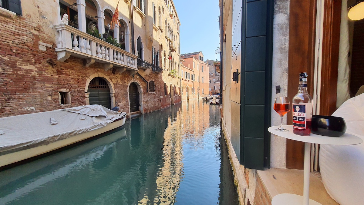 位于威尼斯市中心的运河梦；双年展
