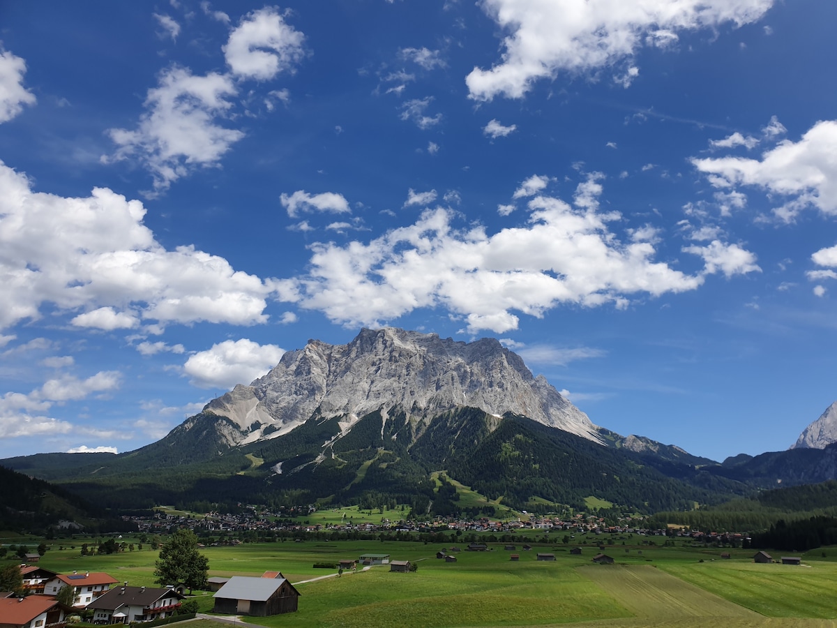 Alpenidylle享受一座美妙的山脉背景3