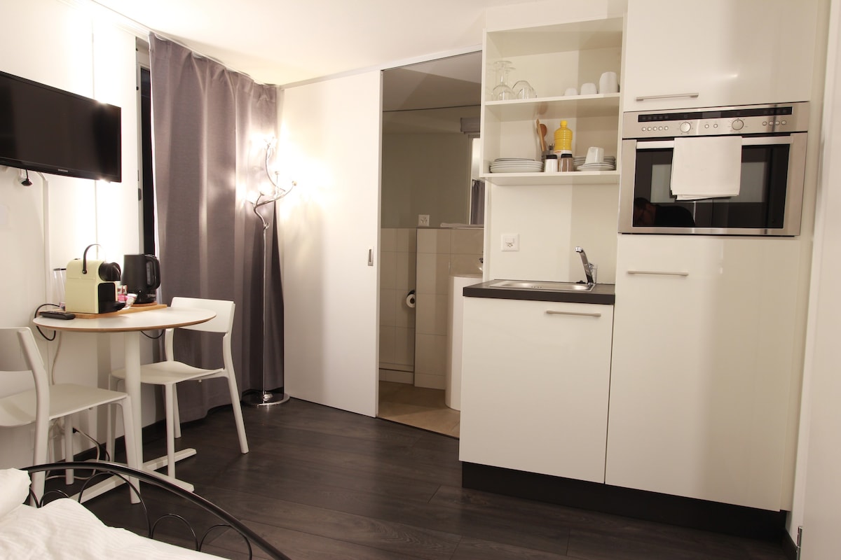 位于Hirschenplatz的经济型单间公寓（ 432 ） ，配备空调
