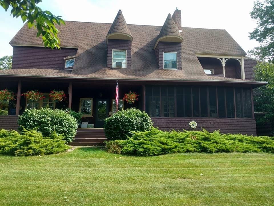 Historic three story Lodge