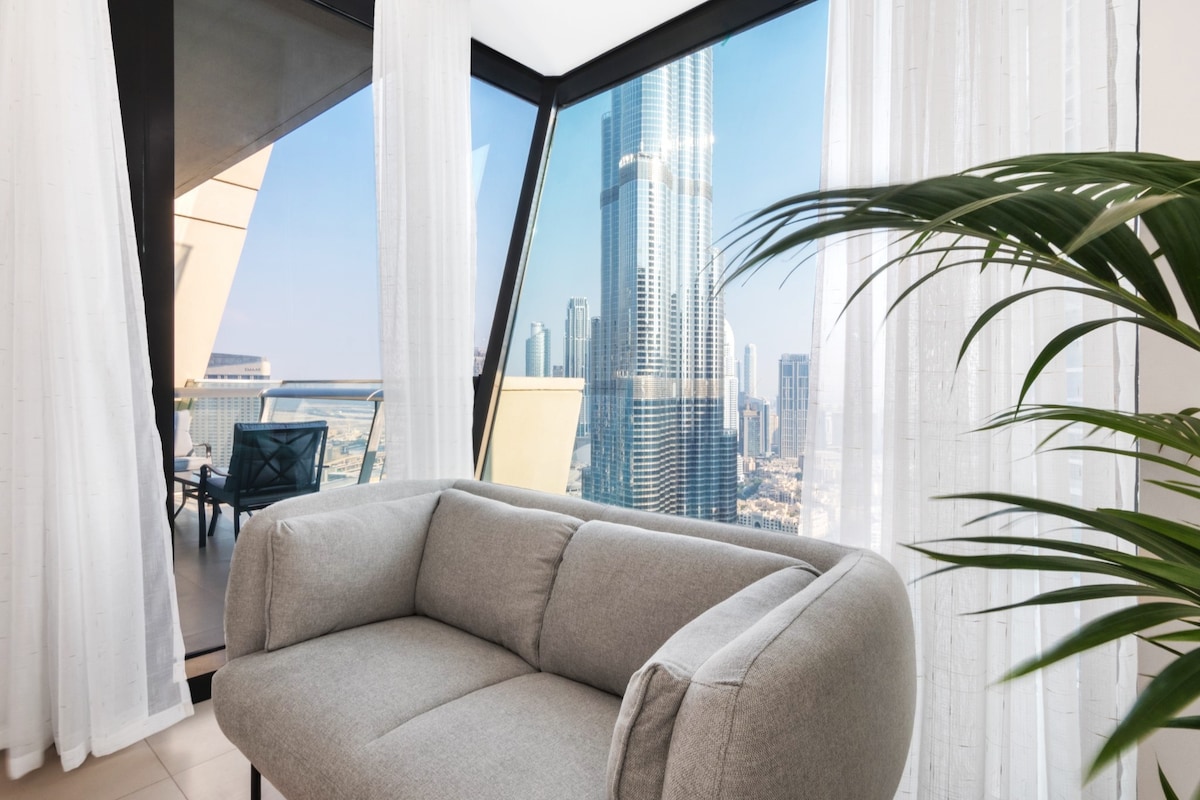 神奇的哈利法（ Burj Khalifa ）景观3卧室公寓