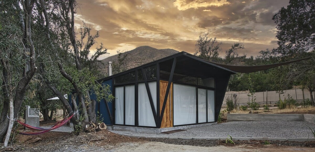 Loft inmerso en la naturaleza cerca de Santiago