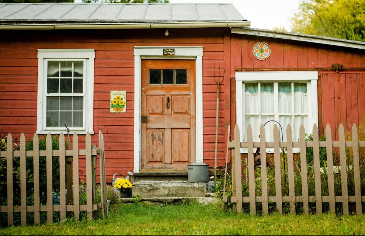 有机农场（ Organic Farm ）上的私人小屋