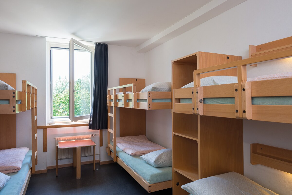 6-Bed room,shared bath|Stein am Rhein Youth Hostel